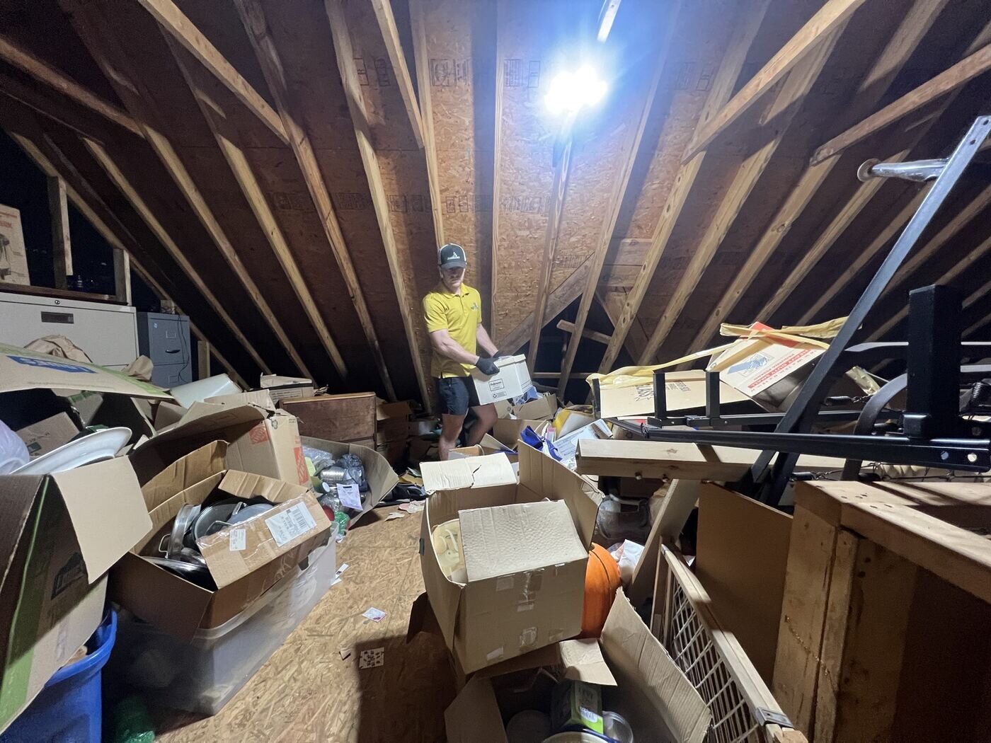 Junk Doctors — Attic Cleanouts service
