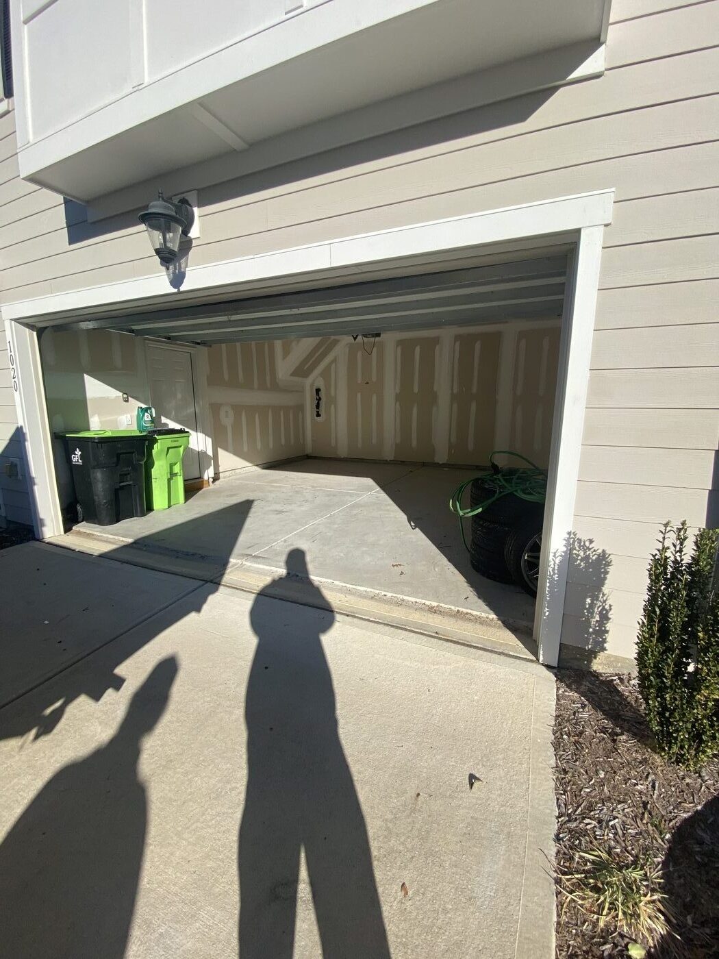 Same garage completely cleared and empty after Junk Doctors removal