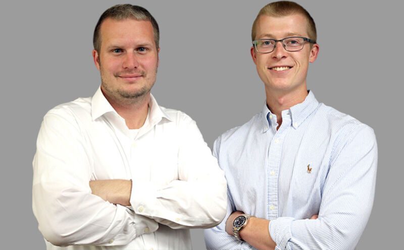 Lee Godbold and Christian Fowler, founders of Junk Doctors
